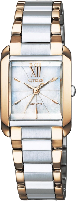 Citizen,Eco-Drive 22mm,22mm,Stainless Steel,Rose Gold,White,Quartz,In-house Caliber,Sapphire,EW5556,EW5556-87D