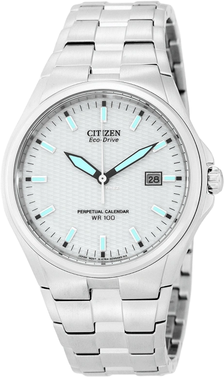Citizen,Quartz 42mm,42mm,Stainless Steel,White,Quartz,BL1230,BL1230-52A