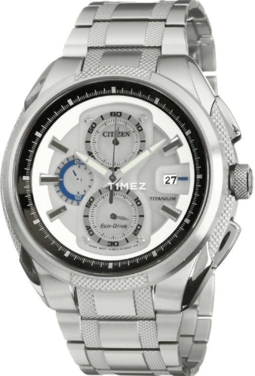 Citizen,Eco-Drive 44mm,44mm,Titanium,White,Quartz,CA0200,CA0200-54B