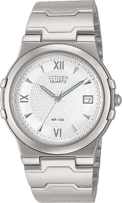 Citizen,Quartz ,Stainless Steel,White,Quartz,In-house Caliber,Hardlex,Crystal Glass,BK1370,BK1370-50A