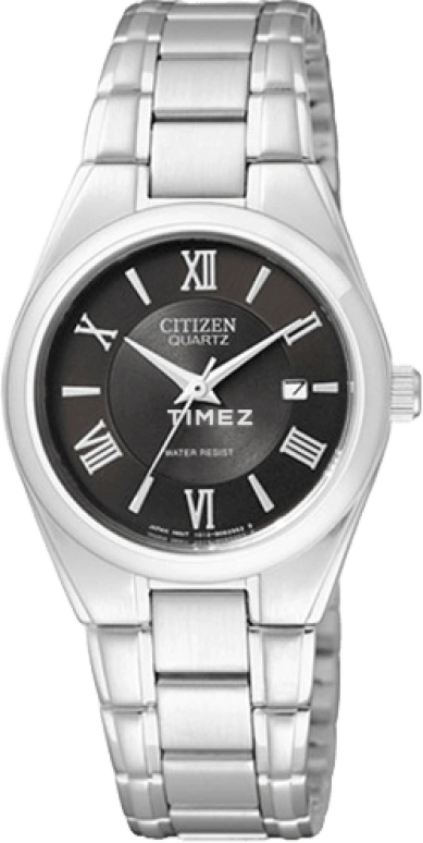 Citizen,Quartz 35mm,35mm,Stainless Steel,Black,Quartz,EU3060,EU3060-51E