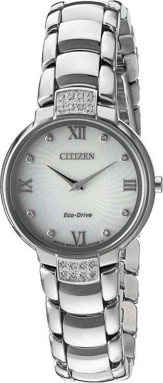 Citizen,Other 29mm,29mm,Stainless Steel,Silver,Quartz,EX1460,EX1460-55A
