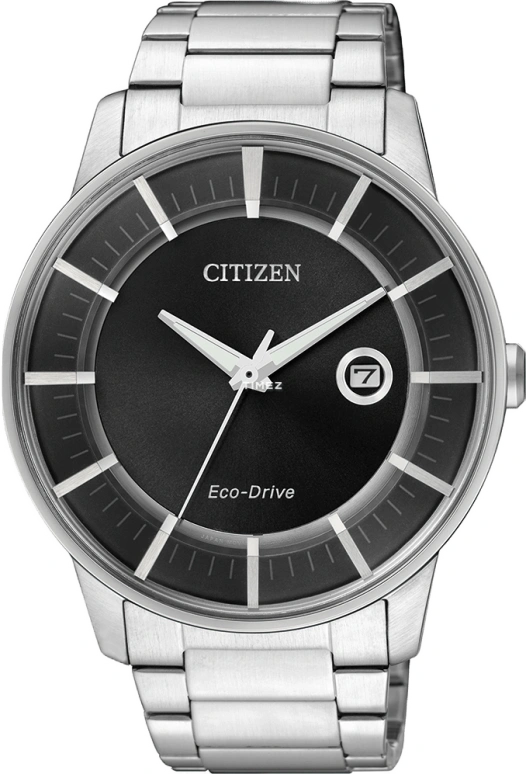 Citizen,Eco-Drive 42.50mm,42.50mm,Stainless Steel,Black,Crystal Glass,AW1260,AW1260-50E