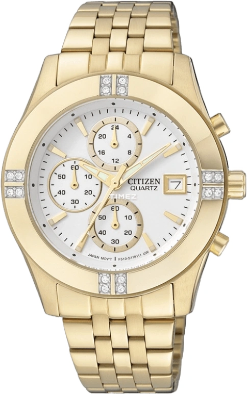 Citizen,Quartz 35mm,35mm,Stainless Steel,White,Quartz,FA1042,FA1042-56A