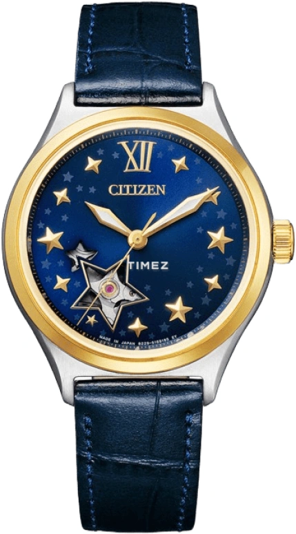 Citizen,Other 34mm,34mm,Stainless Steel,Rolesor,Automatic,In-house Caliber,Sapphire,Crystal Glass,PC1009,PC1009-27M