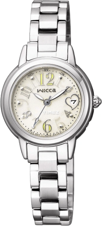 Citizen,Quartz 25.50mm,25.50mm,Stainless Steel,White,Quartz,KL0,KL0-413-11