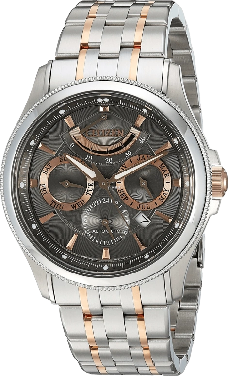 Citizen,Other 43.40mm,43.40mm,Stainless Steel,Grey,Automatic,NB5006,NB5006-59H
