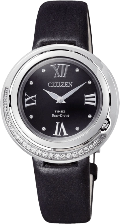 Citizen,Eco-Drive ,Stainless Steel,Black,Sapphire,Crystal Glass,EX1120,EX1120-02E