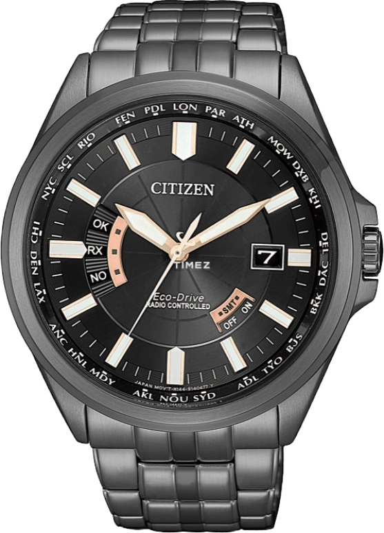 Citizen,Eco-Drive 44mm,44mm,Stainless Steel,Quartz,In-house Caliber,Sapphire,CB0185,CB0185-84E