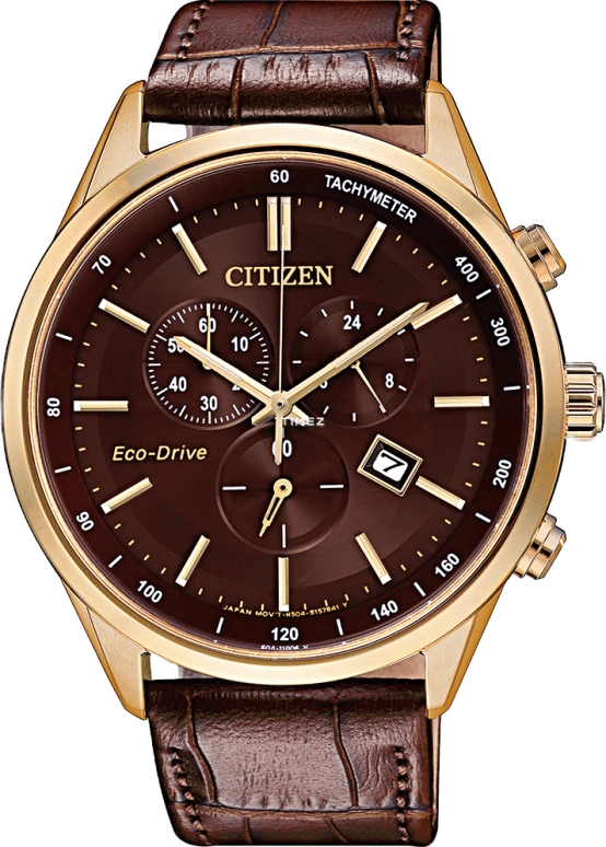 Citizen,Eco-Drive 42.40mm,42.40mm,Stainless Steel,Rose Gold,Quartz,In-house Caliber,Sapphire,AT2143,AT2143-14X