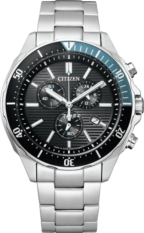Citizen,Quartz 42mm,42mm,Stainless Steel,Black,Quartz,AT2497,AT2497-54E