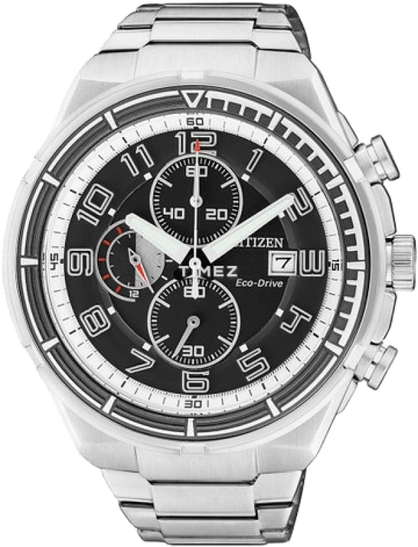Citizen,Eco-Drive 44mm,44mm,Stainless Steel,Black,Quartz,CA0490,CA0490-52E