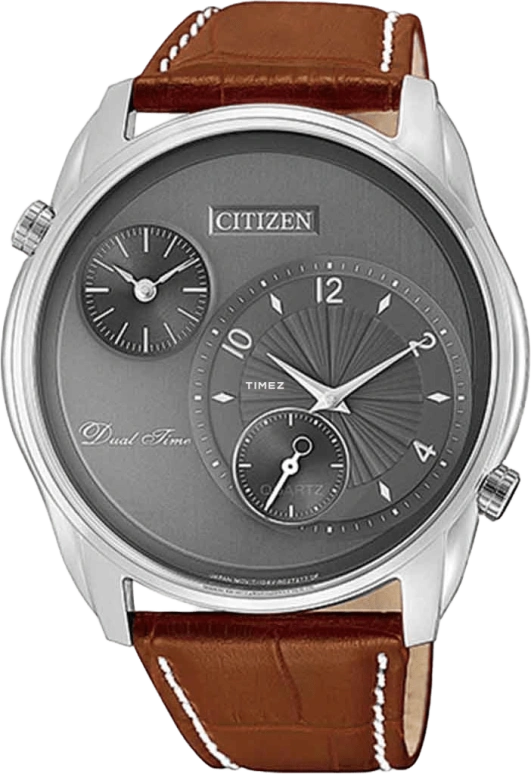 Citizen,Quartz 44mm,44mm,Stainless Steel,Grey,Quartz,AO3030,AO3030-16H
