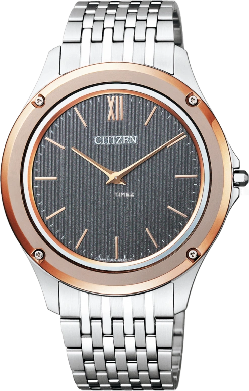 Citizen,Eco-Drive 39mm,39mm,Stainless Steel,Rolesor,Ceramic,In-house Caliber,Sapphire,Pink Gold,Gold,AR5004,AR5004-59H