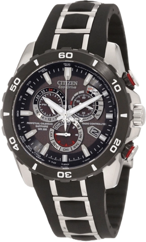 Citizen,Eco-Drive 42mm,42mm,Stainless Steel,Black,Quartz,AT4025,AT4025-01E