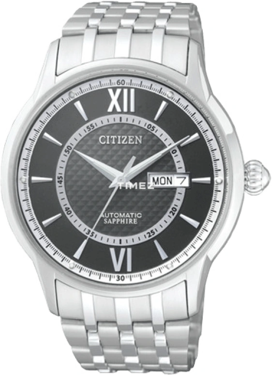 Citizen,Other ,Stainless Steel,Black,Sapphire,NH8320,NH8320-50E