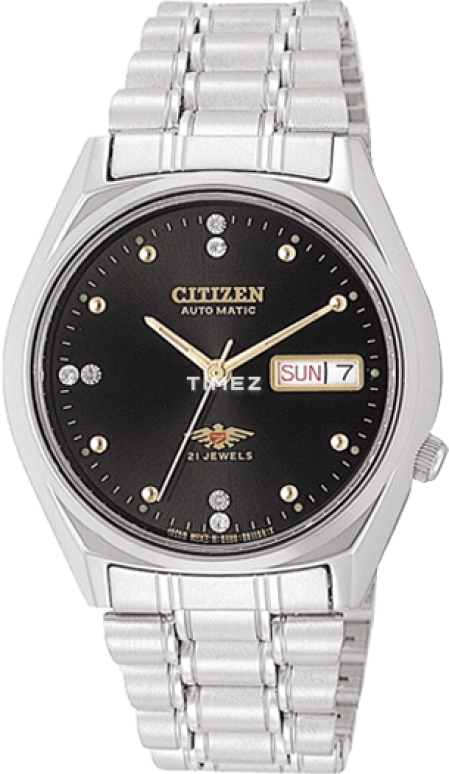 Citizen,Other ,Stainless Steel,Black,Automatic,40hours,In-house Caliber,NH6040,NH6040-57EB