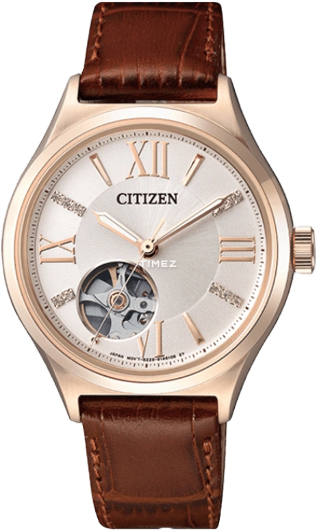 Citizen,Other 34mm,34mm,Stainless Steel,White,Automatic,In-house Caliber,Sapphire,PC1003,PC1003-07A