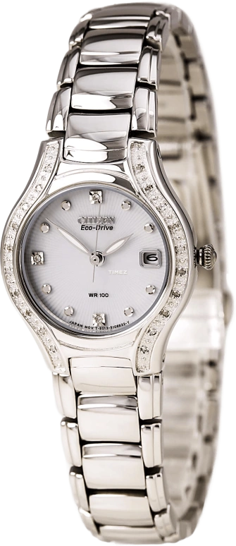Citizen,Other 26mm,26mm,Stainless Steel,Silver,Quartz,EW0970,EW0970-51B