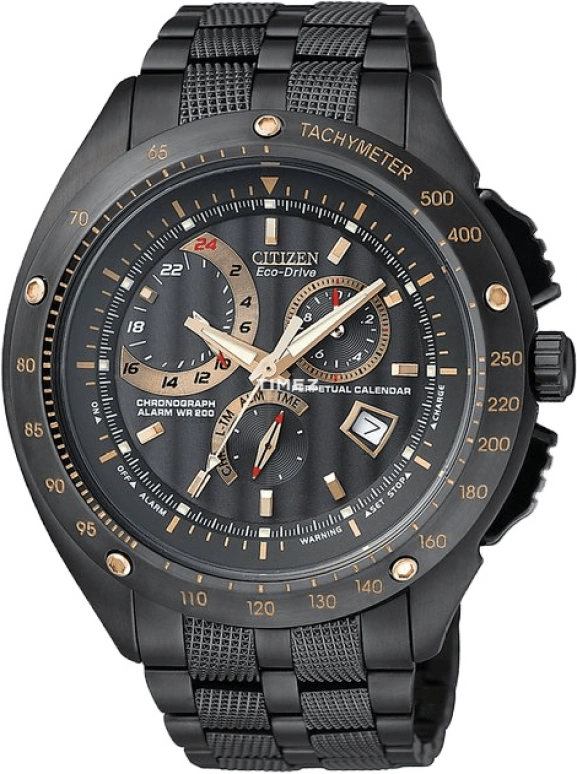 Citizen,Other 43mm,43mm,Stainless Steel,Black,Quartz,BL5365,BL5365-51E