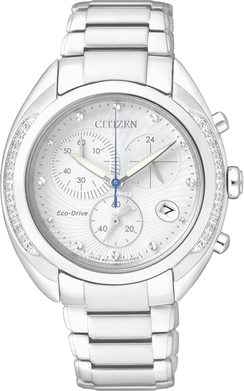 Citizen,Other 32mm,32mm,Stainless Steel,White,Quartz,In-house Caliber,Sapphire,Crystal Glass,FB1381,FB1381-54A