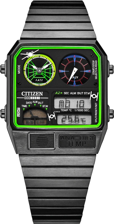 Citizen,Quartz 33mm,33mm,Stainless Steel,Black,Quartz,JG2109,JG2109-50W