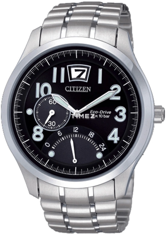 Citizen,Eco-Drive 40mm,40mm,Stainless Steel,Black,Crystal Glass,BR0020,BR0020-52F