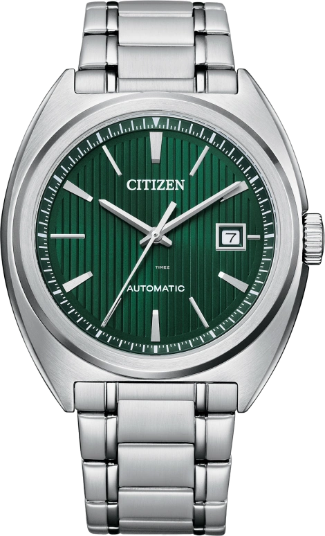 Citizen,Other 42mm,42mm,Stainless Steel,Green,Automatic,In-house Caliber,Hardlex,Crystal Glass,NJ0101,NJ0101-78X