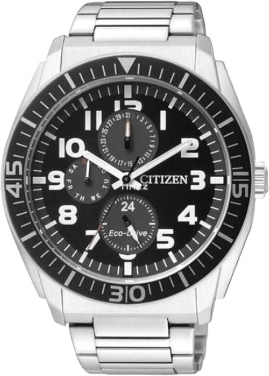 Citizen,Eco-Drive 43mm,43mm,Stainless Steel,Black,Quartz,AP4010,AP4010-54E