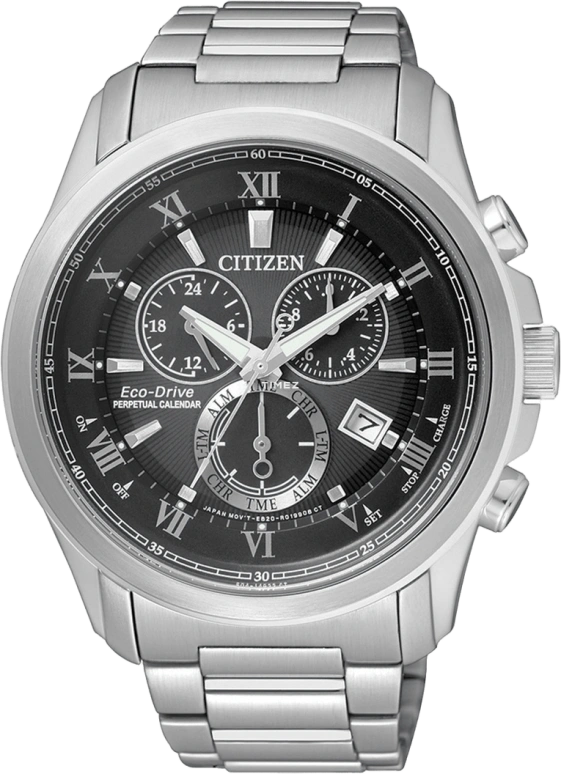 Citizen,Other 43mm,43mm,Stainless Steel,Black,Quartz,BL5540,BL5540-53E