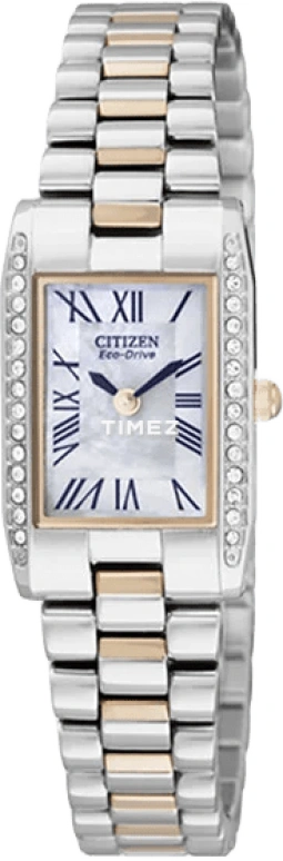 Citizen,Eco-Drive 29x18mm,29x18mm,Stainless Steel,Grey,Quartz,In-house Caliber,Sapphire,Crystal Glass,EX1034,EX1034-53D