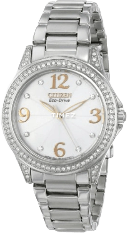 Citizen,Eco-Drive 34mm,34mm,Stainless Steel,Silver,Quartz,EM0230,EM0230-50B
