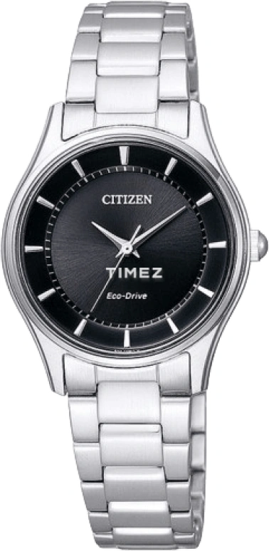 Citizen,Eco-Drive 28mm,28mm,Stainless Steel,Black,Quartz,In-house Caliber,Sapphire,Crystal Glass,EM0401,EM0401-59E