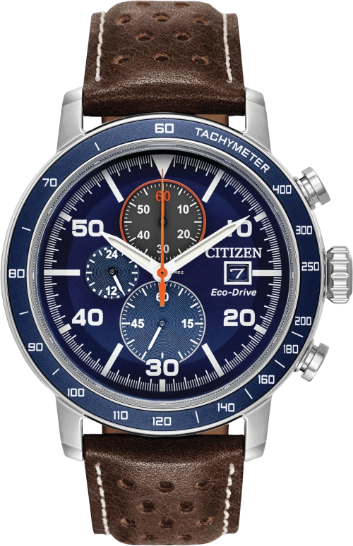 Citizen,Eco-Drive 44mm,44mm,Stainless Steel,Quartz,In-house Caliber,Crystal Glass,CA0648,CA0648-09L