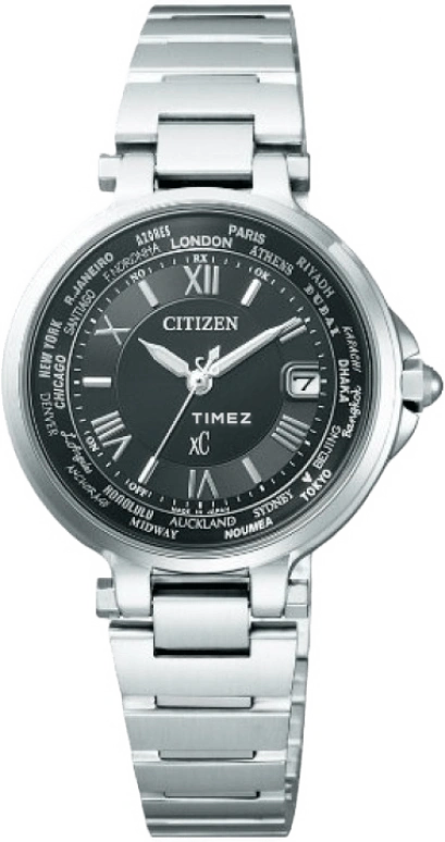 Citizen,Quartz 30mm,30mm,Stainless Steel,Black,Quartz,EC1010,EC1010-57F