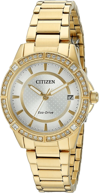 Citizen,Other 34mm,34mm,Stainless Steel,Silver,Quartz,FE6062,FE6062-56A