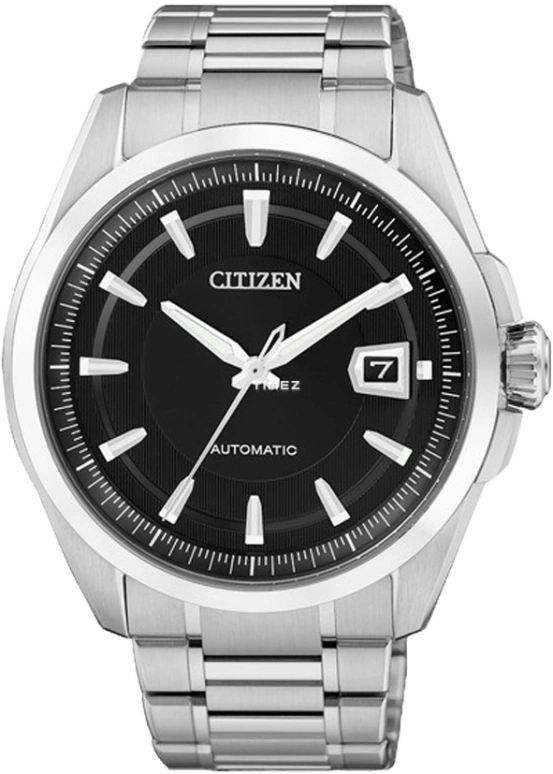 Citizen,Other 43mm,43mm,Stainless Steel,Black,Sapphire,Closed,NB0060,NB0060-51E