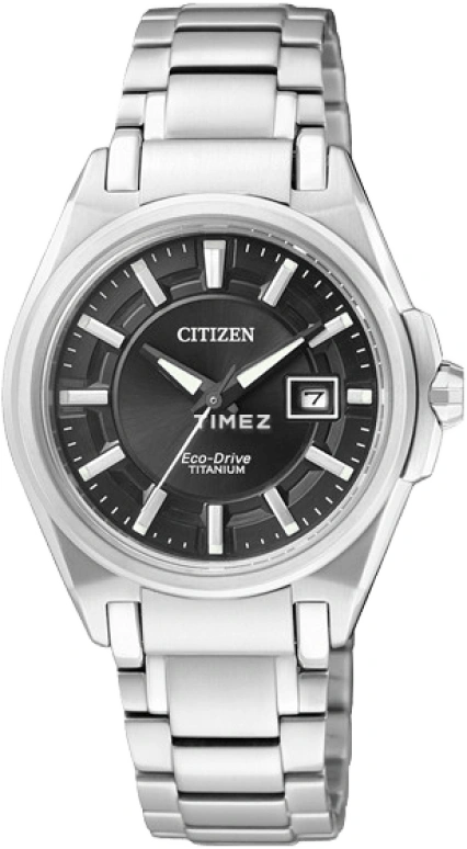 Citizen,Eco-Drive 31mm,31mm,Stainless Steel,Black,Sapphire,Crystal Glass,EW1881,EW1881-53E