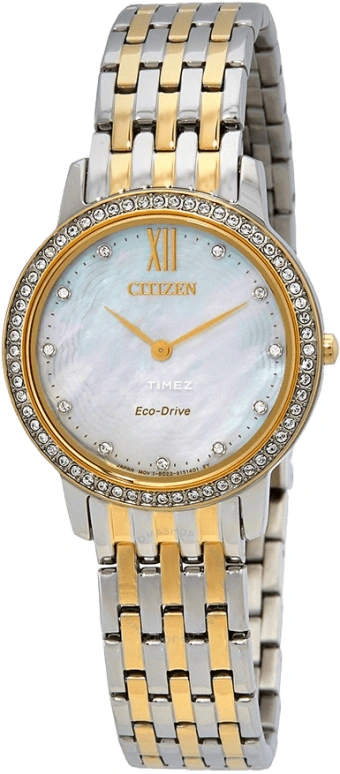 Citizen,Other 29mm,29mm,Stainless Steel,White,Quartz,EX1484,EX1484-57D