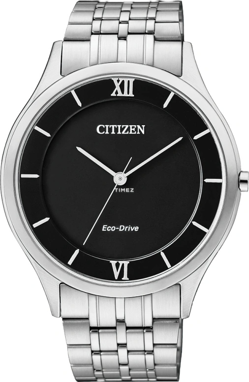 Citizen,Eco-Drive 40mm,40mm,Stainless Steel,Black,Sapphire,Crystal Glass,AR0070,AR0070-51E