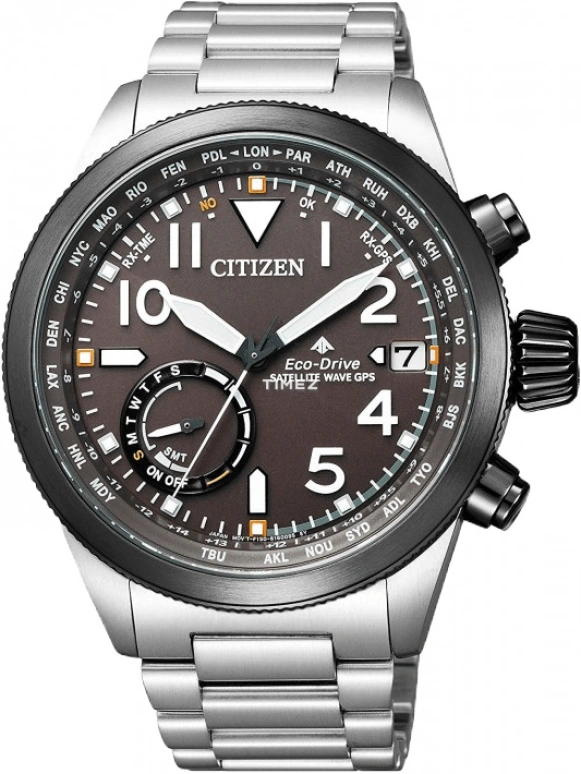 Citizen,Quartz 44.30mm,44.30mm,Stainless Steel,Coffee,Brown,Quartz,CC3064,CC3064-86E