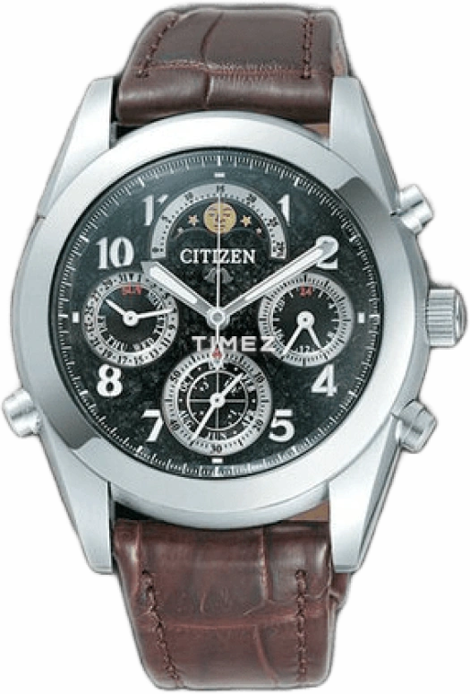 Citizen,Quartz 40mm,40mm,Stainless Steel,Black,Sapphire,Crystal Glass,AH4020,AH4020-03E