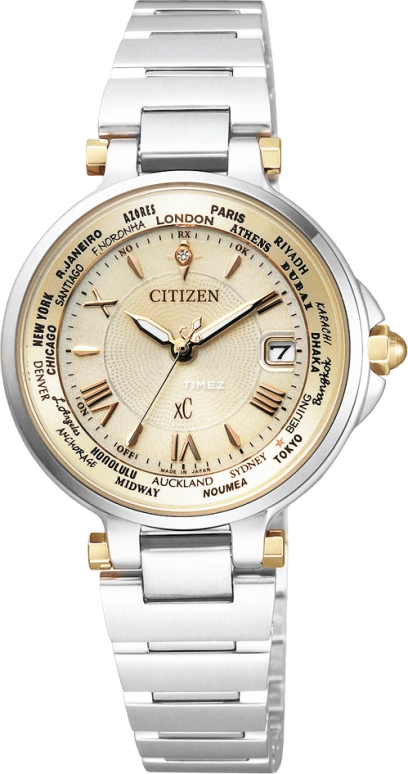 Citizen,Eco-Drive 30mm,30mm,Stainless Steel,Yellow,Sapphire,EC1010,EC1010-57P