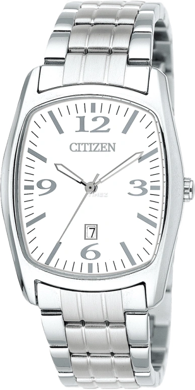 Citizen,Quartz 35mm,35mm,Stainless Steel,White,Quartz,In-house Caliber,Hardlex,Crystal Glass,BH1470,BH1470-57A