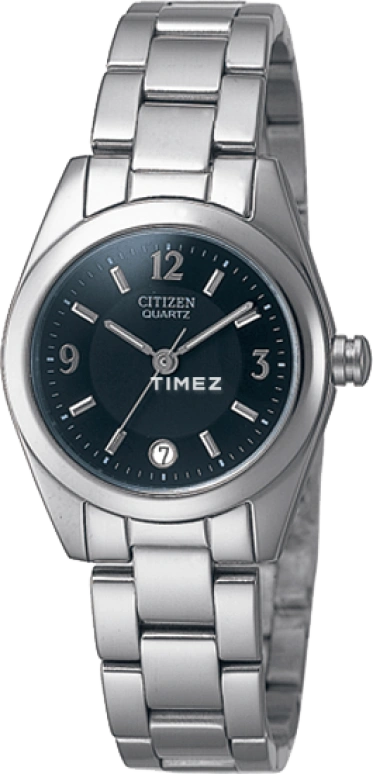 Citizen,Other 25mm,25mm,Stainless Steel,Black,Quartz,In-house Caliber,Hardlex,Crystal Glass,EU2210,EU2210-56E