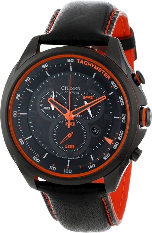 Citizen,Quartz 44mm,44mm,Stainless Steel,Black,Quartz,AT2185,AT2185-06E