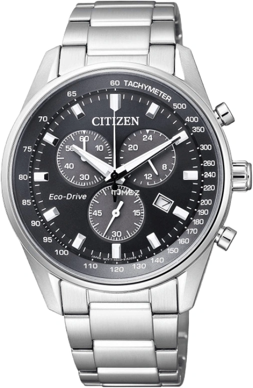 Citizen,Quartz 39.80mm,39.80mm,Stainless Steel,Black,Quartz,AT2390,AT2390-58E