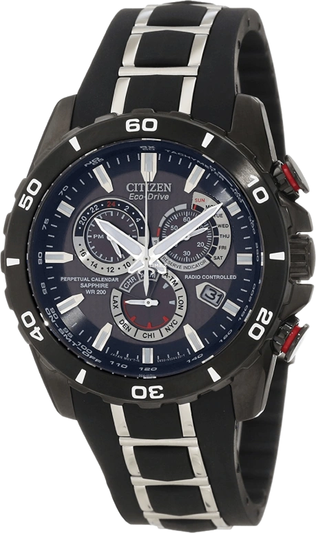 Citizen,Quartz 42mm,42mm,Stainless Steel,Black,Quartz,AT4027,AT4027-06E