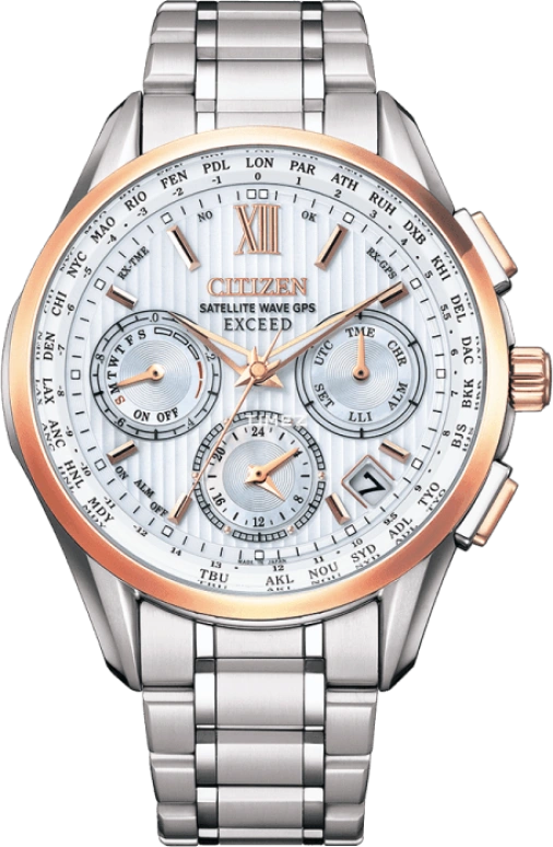 Citizen,Quartz 43.30mm,43.30mm,Titanium,White,Quartz,CC4034,CC4034-57A