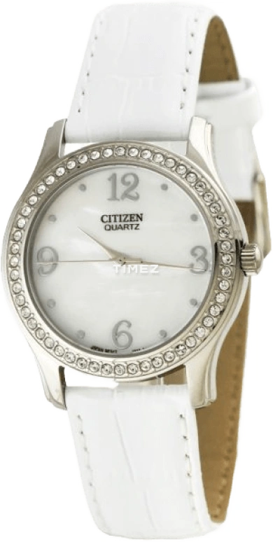 Citizen,Quartz 35mm,35mm,Stainless Steel,White,Quartz,EL3010,EL3010-05D